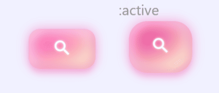 Кнопка поиска с пульсирующим эффектом и анимацией button-search-go